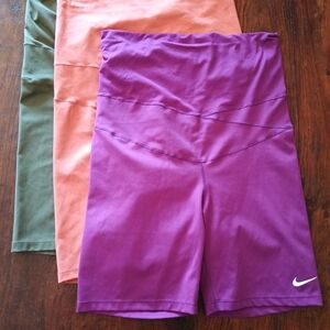 3 Nike Dri-Fit Maternity Workout Shorts